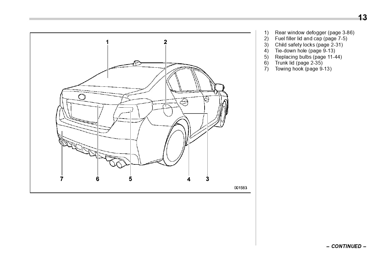 2020 Subaru WRX Bedienungsanleitung | Englisch