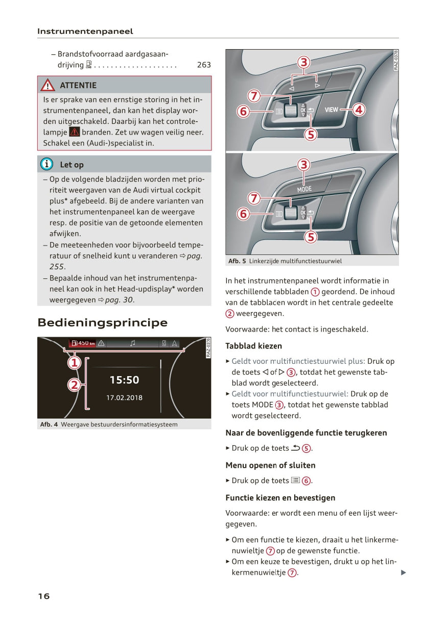 2020-2023 Audi A3 Gebruikershandleiding | Nederlands