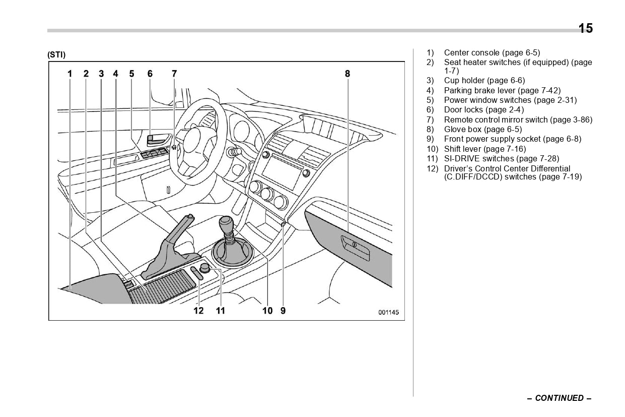 2021 Subaru WRX Gebruikershandleiding | Engels