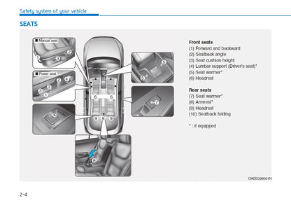 2018 Hyundai Ioniq Electric Bedienungsanleitung | Englisch